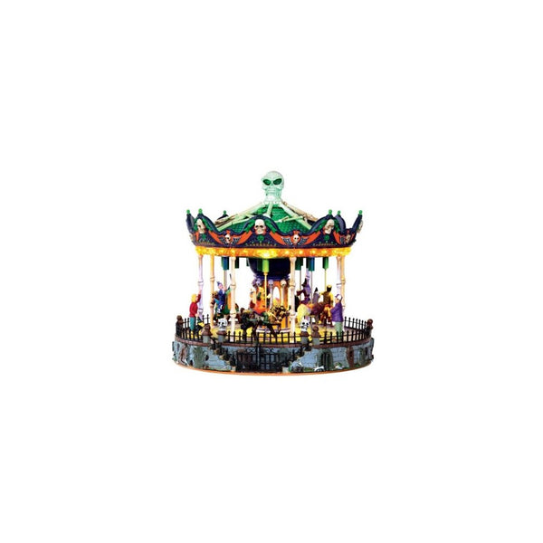 Lemax 34605 SCARY-GO-ROUND SPOOKY TOWN Exclusive Carnival Ride