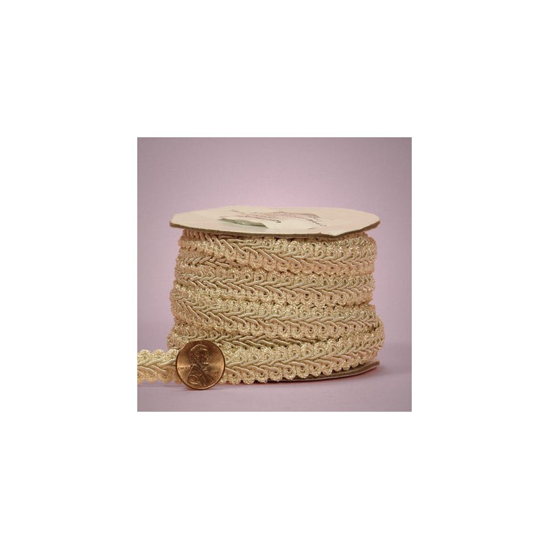 Ivory Gimp Braid Trim, 5/8" X 10yd