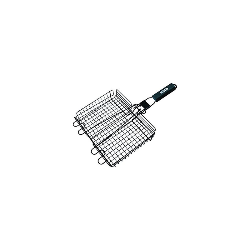 Grillmark 24876a Broiler Basket With Detachable Handle, 9.5-Inch X 12-Inch