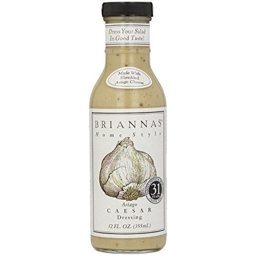 Brianna's Asiago Caesar Salad Dressing 6x 12Oz
