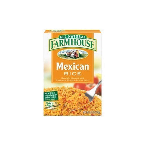 Farmhouse, Mexican Style Rice, 6oz Box (Pack of 6)
