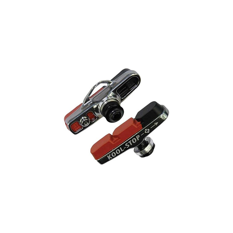 Kool Stop KS-SRH Campy Super Record Holder with Dual Compound Pad, Silver