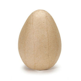 Bulk Buy: Darice DIY Crafts Paper Mache Egg 4 x 2-1/2 inches (6-Pack) 2833-47
