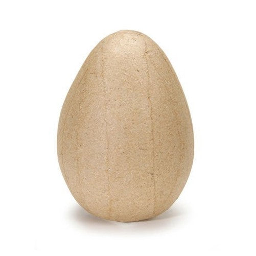 Bulk Buy: Darice DIY Crafts Paper Mache Egg 4 x 2-1/2 inches (6-Pack) 2833-47