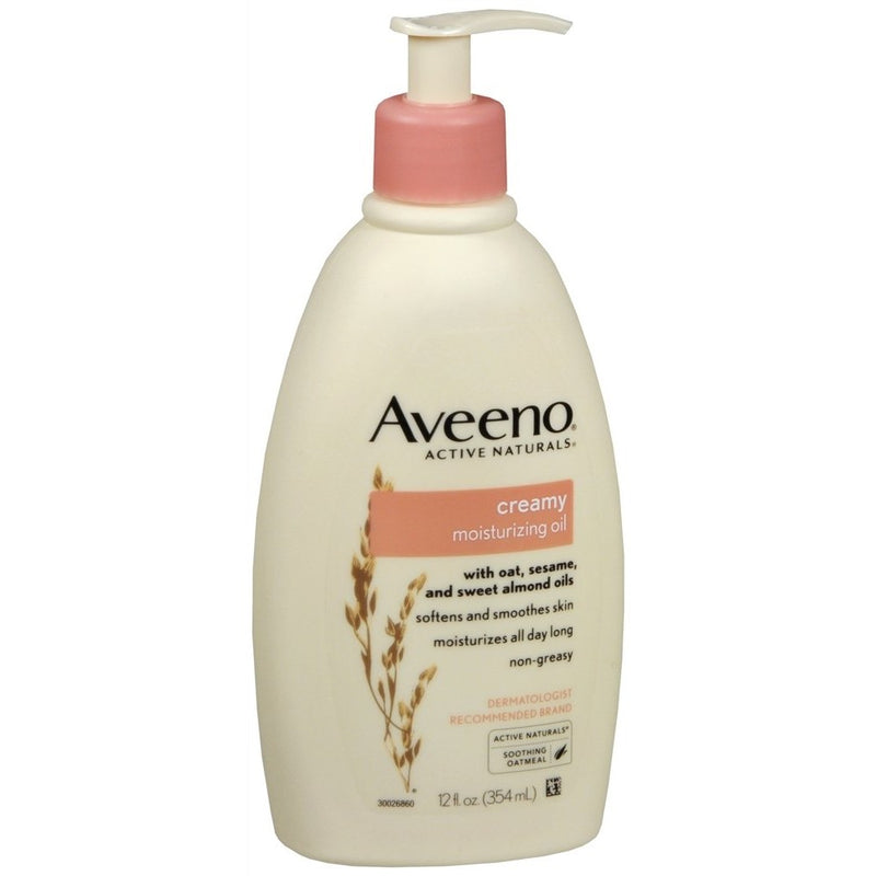 Aveeno Creamy Oil R Size 12oz Aveeno Creamy Moisturizing Oil