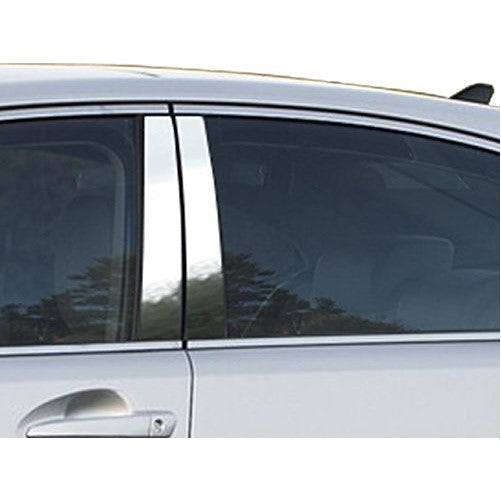 QAA FITS ES350 2013-2018 LEXUS (4 Pc: Stainless Steel Pillar Post Trim Kit, 4-door) PP13106