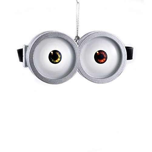 2" Plastic Minion Goggle Ornament - Despicable Me