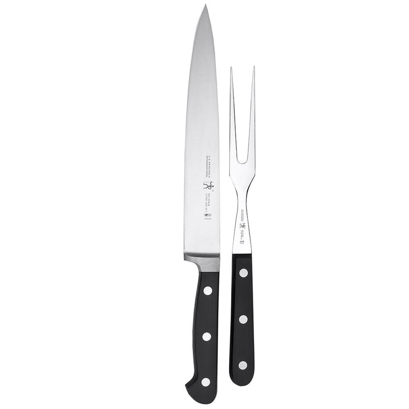 J.A. Henckels International Classic Forged 2-Piece Stainless Steel Carving Set
