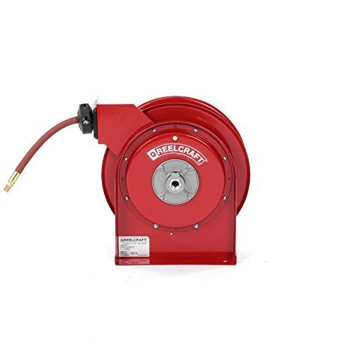 Reelcraft 5635 OLP 3/8-Inch by 35-Feet Spring Driven Hose Reel for Air/Water