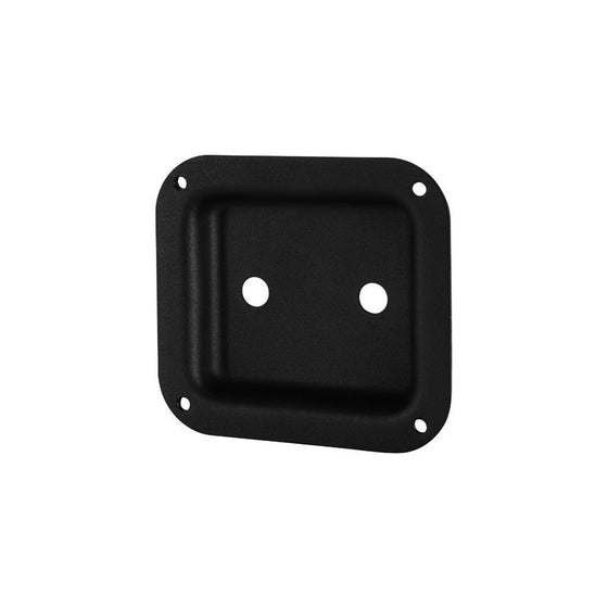 Penn-Elcom D0938K Dish Two 1/4" Jacks Black 4" x 4-3/8"