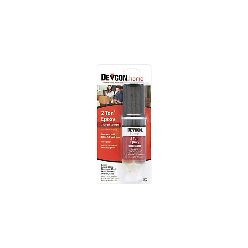 Devcon 31345 2 Ton Clear Epoxy, 25 ml