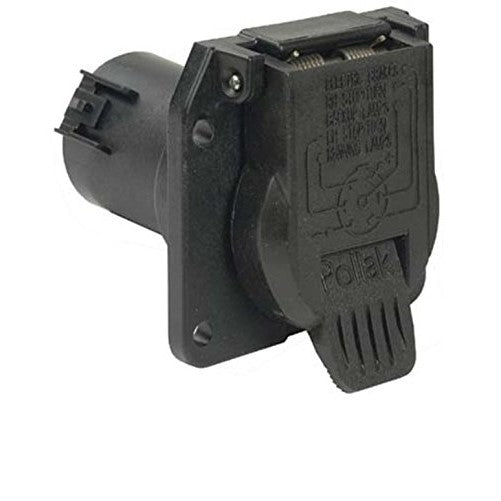 Pollak 11-893P RV 7-Way Socket (Oem Style)