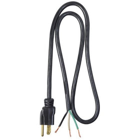 Master Electrician 09703ME 3-Feet Power Supply Replacement Cord, Black