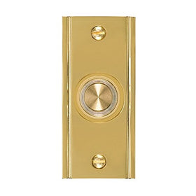 Thomas & Betts DH1630L Carlon Brass Finish Wired Brass Push Button