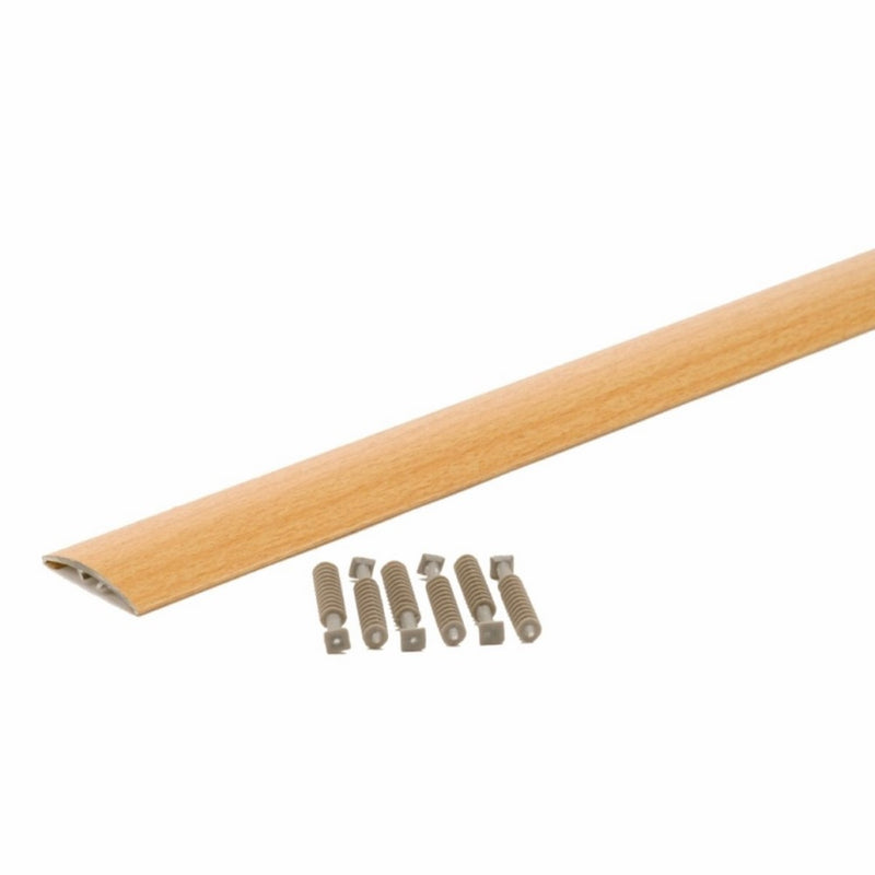 M-D Building Products 46141 36-Inch MultiFloor Transitions with Hidden Fasteners, Metal Decor Finish