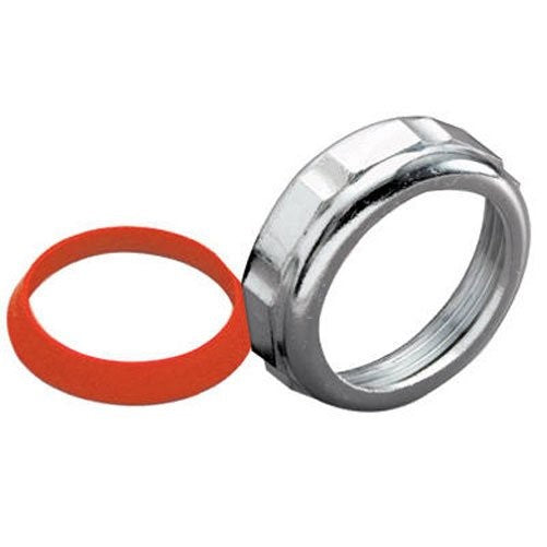 Keeney 915DK Slip Joint Nut and Washer, Chrome, 1-1/4-Inch