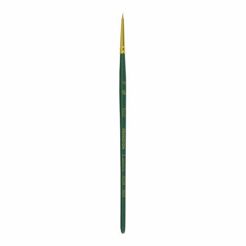 Princeton Artist Brush Lauren, Brushes for Acrylic and Watercolor Series 4350, Round Golden Synthetic, Size 5x0