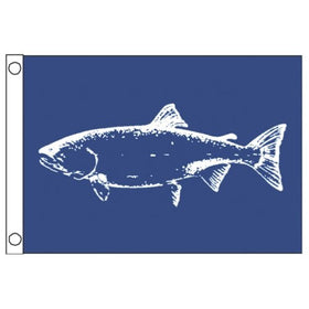Taylor Made Products 3318, Fish Flag, Nylon, 12 inch x 18 inch, Salmon