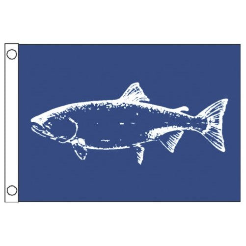 Taylor Made Products 3318, Fish Flag, Nylon, 12 inch x 18 inch, Salmon
