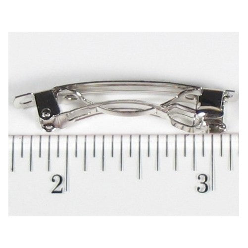 French Barrette Style Hair Clips 40mm 1 1/2 inch (100) 23004