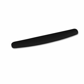 3M Foam Wrist Rest, Comfortable Support with Durable Fabric Cover with Anti-microbial Product Protection, 18", Black (WR209MB)