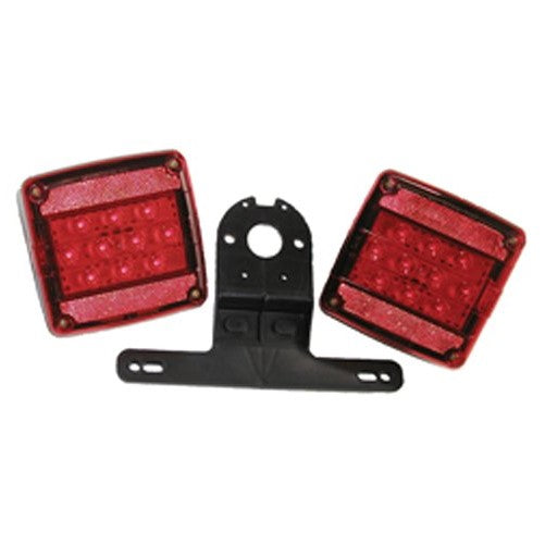 Peterson V941 Piranha Red LED Rear Trailer Light Kit