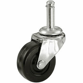 Shepherd Hardware 9192 2-Inch Stem Caster with 7/16-Inch Stem Diameter, 80-lb Load Capacity