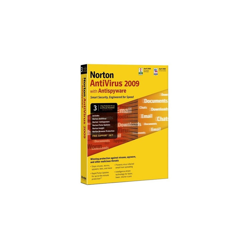 Norton Antivirus 2009 3User [OLD VERSION]