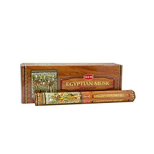 Egyptian Musk - Box of Six 20 Gram Tubes - HEM Incense