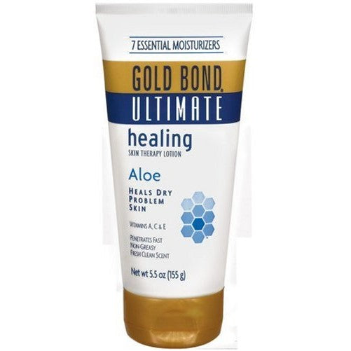 Gold Bond Ultimate Skin Therapy Lotion, Healing, Aloe, 5.5 oz, (Pack of 3)