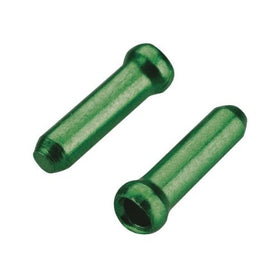 Jagwire Cable End Crimps, Green