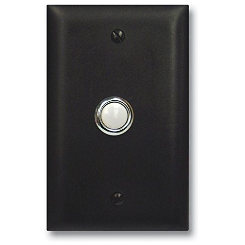 Door Bell Button Panel in Bronze