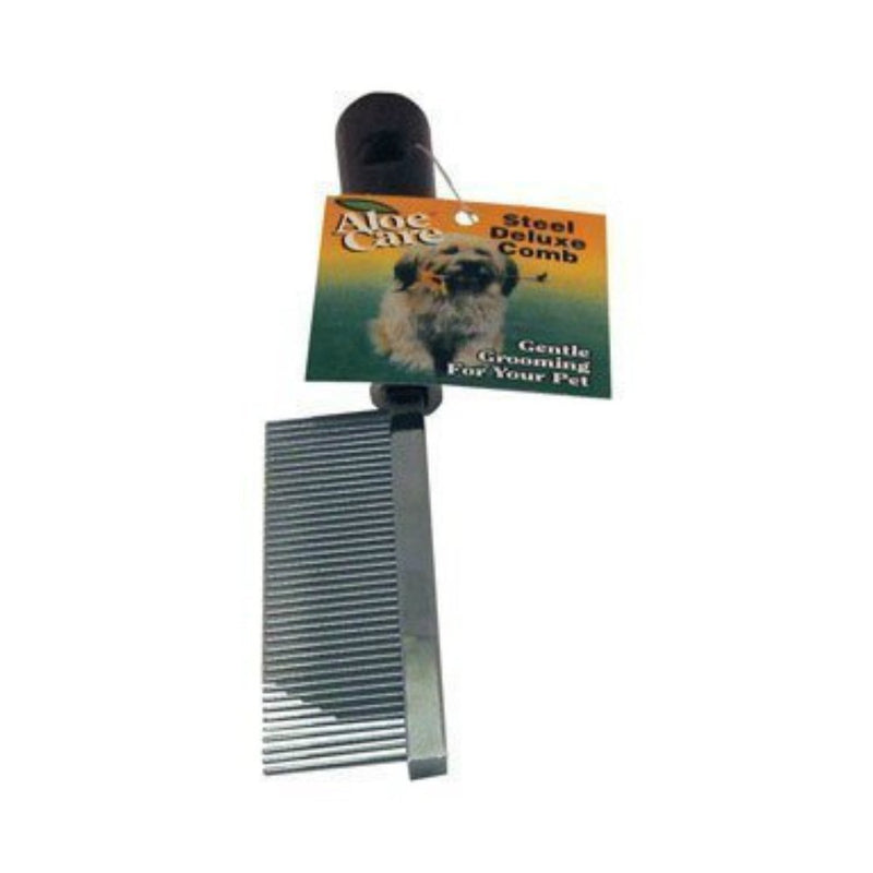 Aloe Care 05064 Steel Deluxe Pet Comb