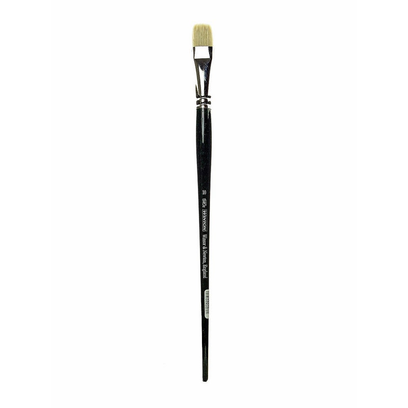 Winsor & Newton 5974710 Winton Hog Flat #10 Bristle Brush