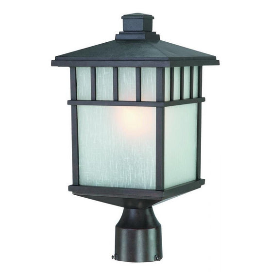 Dolan Designs 9116-34 Barton 1 Light Post Light, Olde World Iron