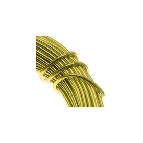 Aluminum Craft Wire 18 Gauge 39 Feet APPLE GREEN