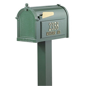 Whitehall Products 16138 Wall Mailbox, French Bronze