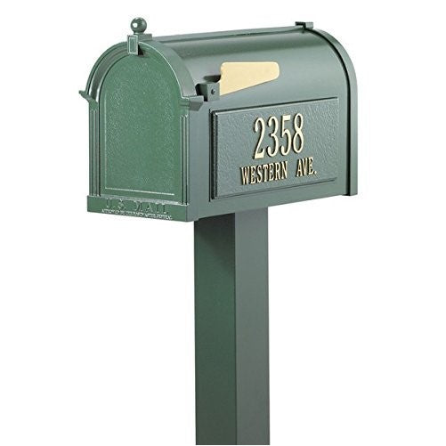 Whitehall Products 16138 Wall Mailbox, French Bronze