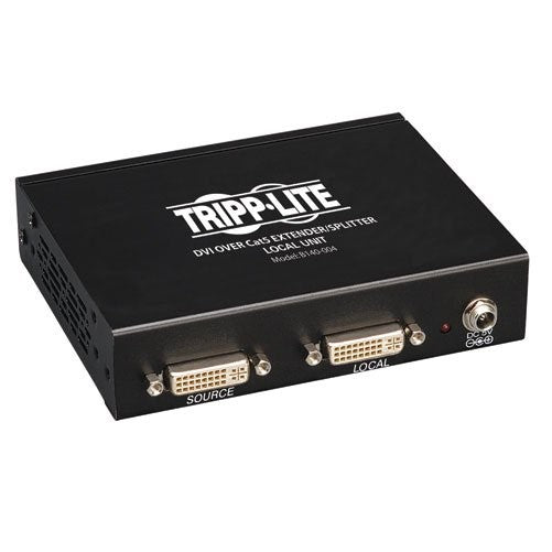 Tripp Lite 4-Port DVI over Cat5 / Cat6 Extender Splitter, Video Transmitter 1920x1080 at 60Hz(B140-004)