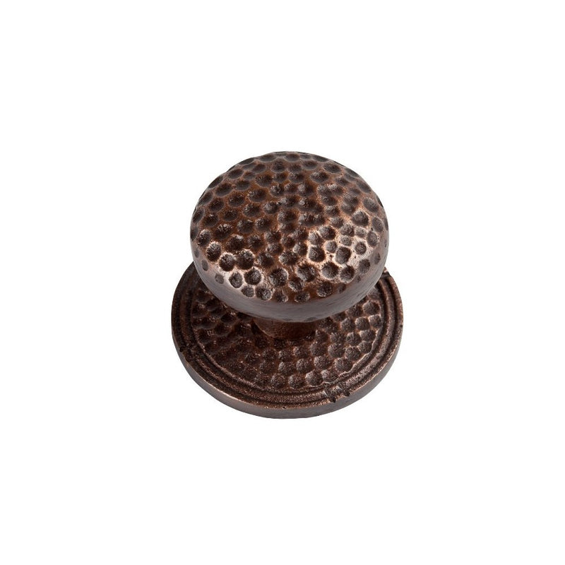 The Copper Factory CF103AN Solid Cast Copper Large Round Backplate, Antique Copper