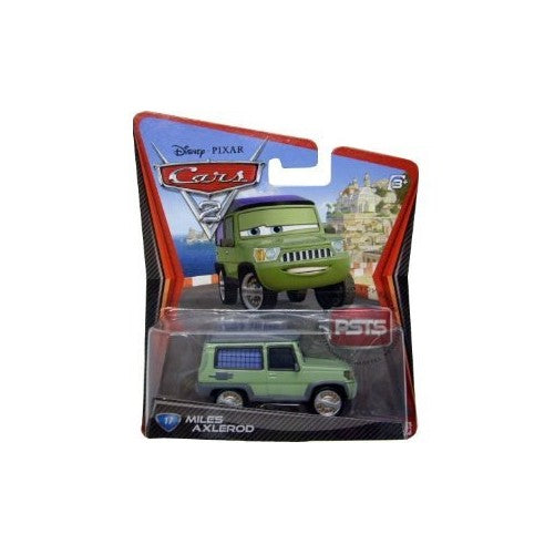 Disney / Pixar CARS 2 Movie 155 Die Cast Car #17 Miles Axlerod by Mattel