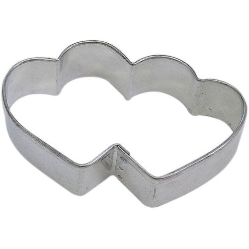 HEART DOUBLE cookie cutter 3.5 in. B1145X by HEARTS OTBP