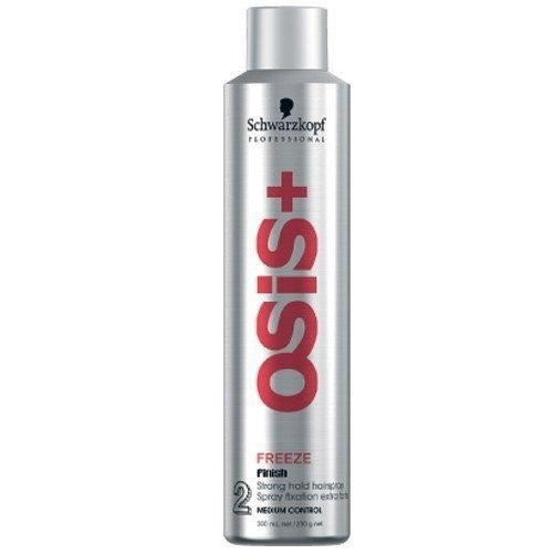 Schwarzkopf OSiS Freeze Finish 2 Strong Hold Hairspray (Aerosol), 15 oz.