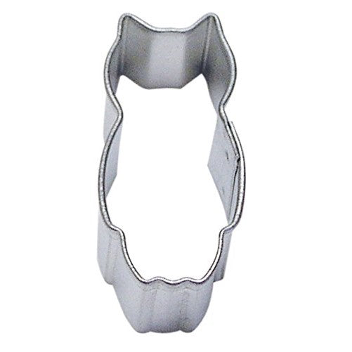 R&M Mini Owl Cookie Cutter in Durable, Economical, Tinplated Steel