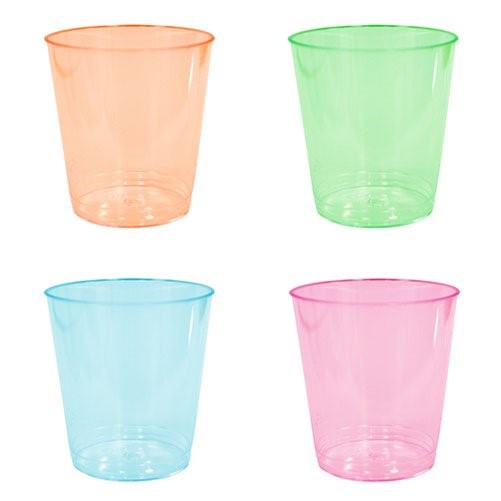 Party Dimensions Neon 24 Count Tumblers, 1-Ounce