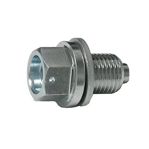 Outlaw Racing OR2620 Magnetic Engine Oil Drain Plug Nut Screw Repair Bolt 14 X 1.5 X 13mm Yamaha YZF R6 YZR