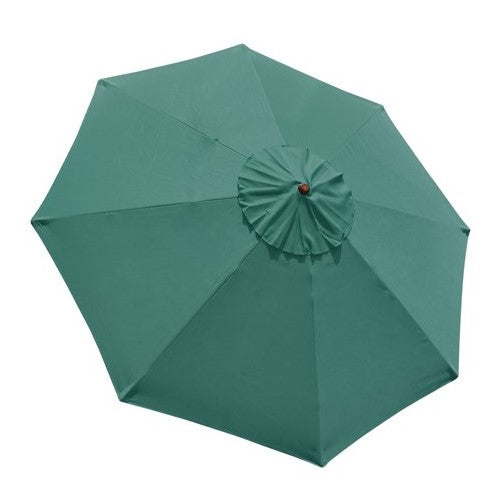 10FT 8 Ribs Umbrella Cover Canopy Green Replacement Top Patio Market Outdoor Beach