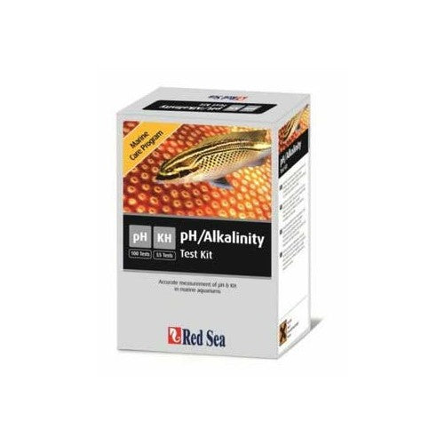 Red Sea Fish Pharm ARE21455 Marine Care Program pH/Alkalinity Test Kit for Aquarium, 100 Tests