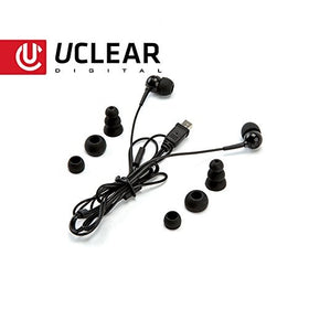 UCLEAR Digital Long Earbuds for Bluetooth Helmet Audio Systems