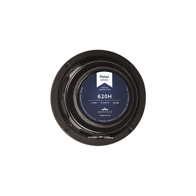 Eminence Patriot 620H 6" Guitar Speaker with Hemp Cone, 20 Watts at 4 Ohms